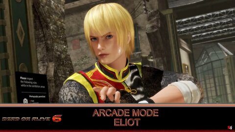 Dead or Alive 6: Arcade Mode - Eliot