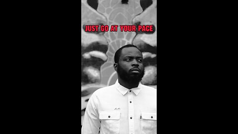 Just Go At Your Pace #dayodman #motivation #eeyayyahh #motivationalspeaker #positivity