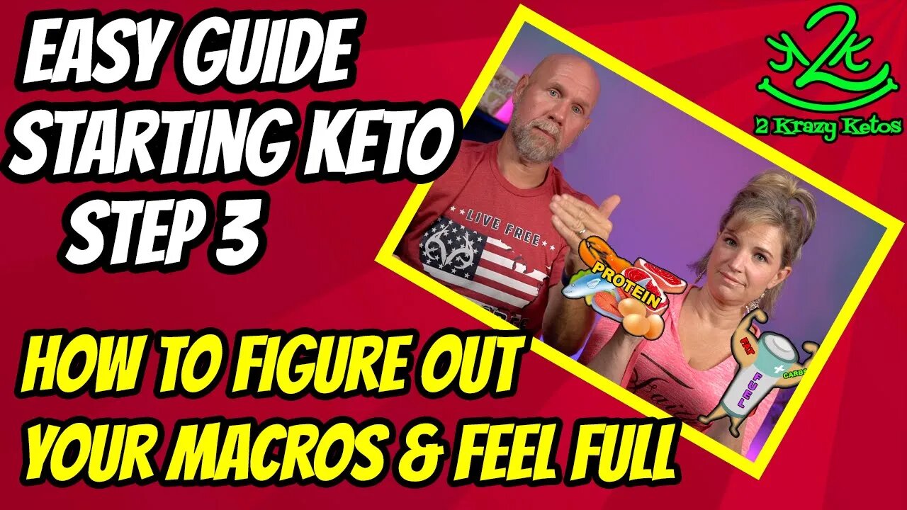 Easy guide to starting keto Step 3 | How to determine Keto Macros | Protein & Fuel