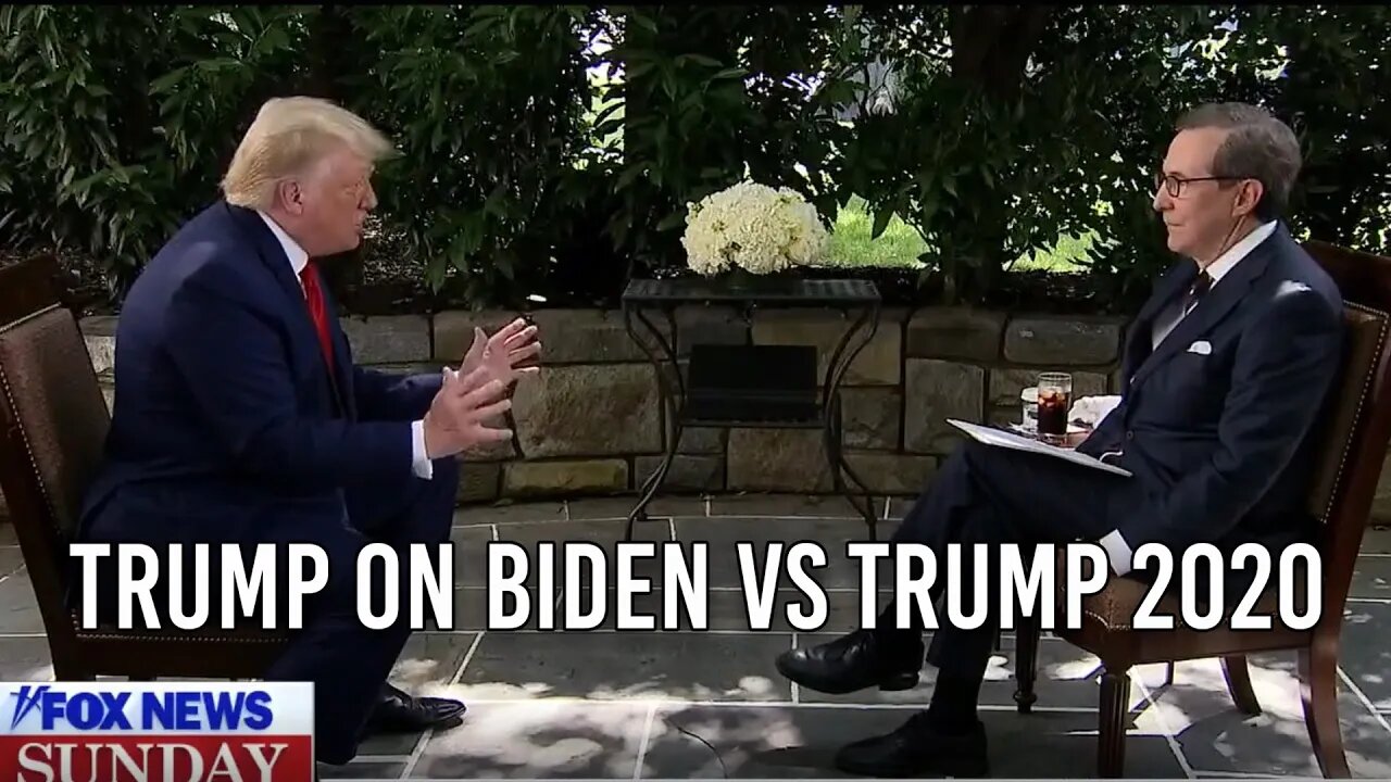 Trump On Biden versus Trump in 2020: "Why I Will Win"