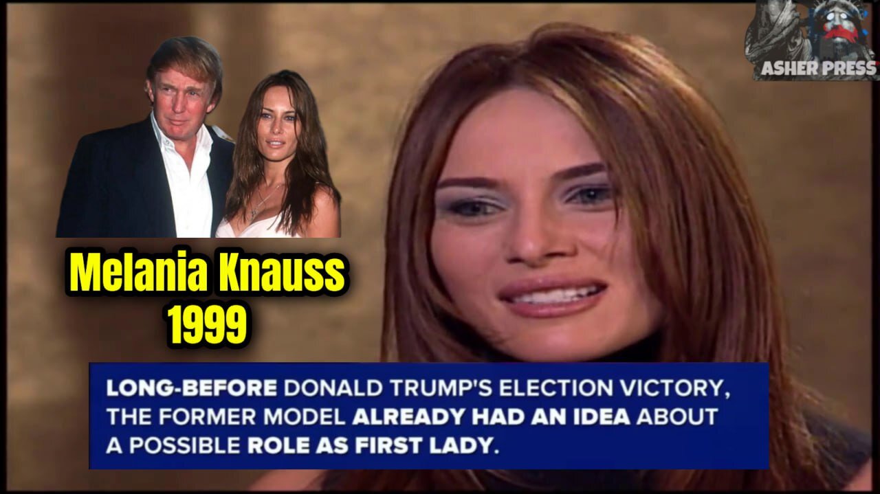 Melania Knauss: Donald Trump's Girlfriend Talks About Being First Lady in 1999!