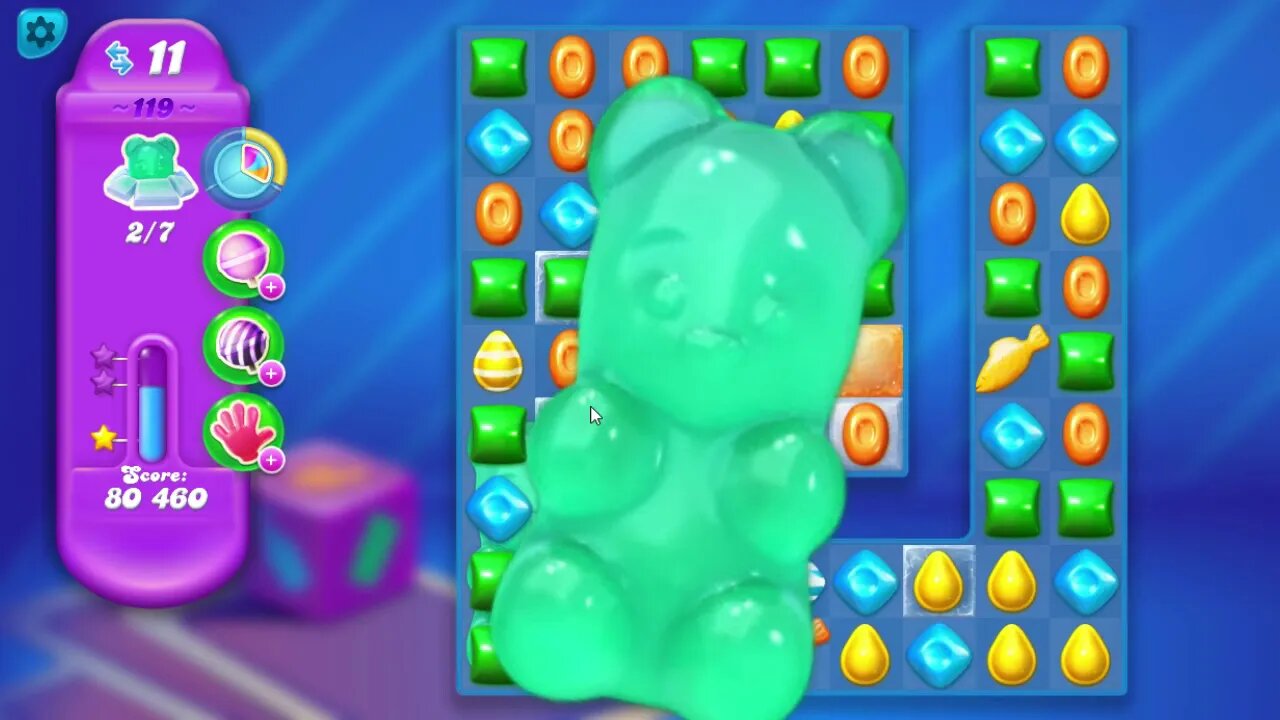 Candy Crush Soda Saga Level 119