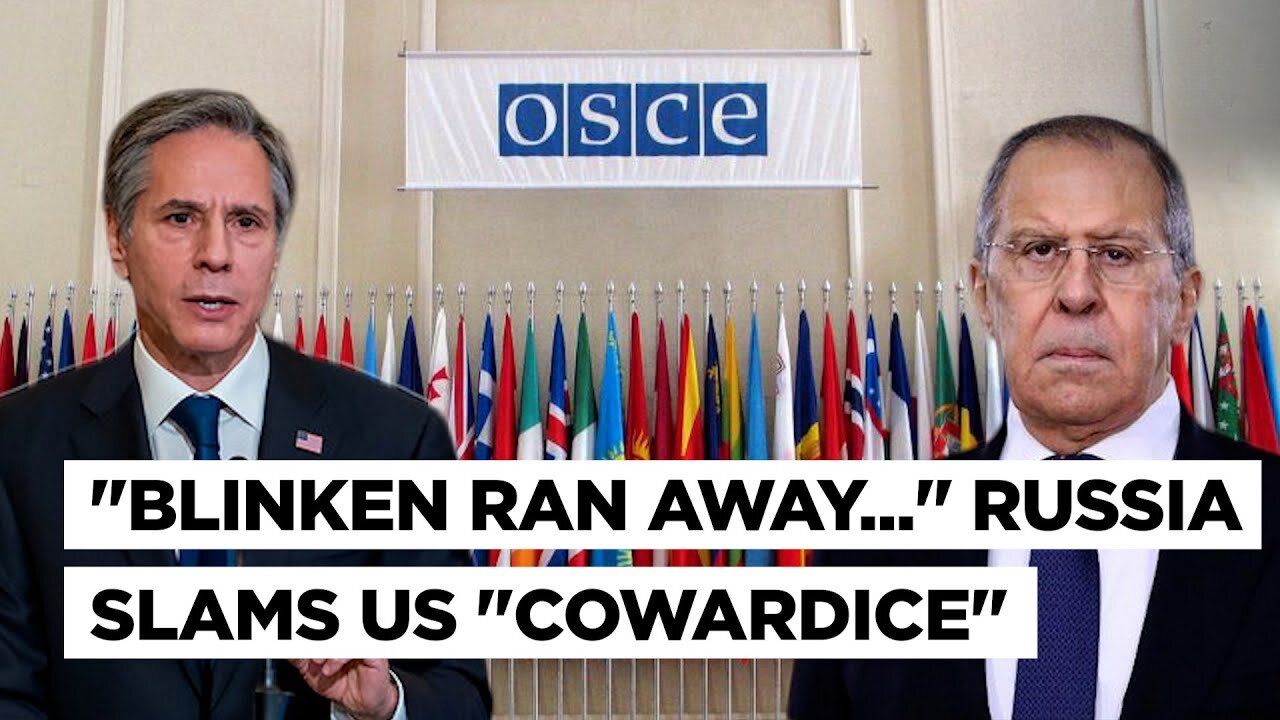 Extension of NATO Russia, Ukraine Allies Clash At OSCE Summit, Bulgaria Blocks Lavrov's Plane