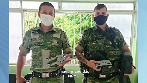 Nordeste Mineiro: MPMG doa verba para compra de drone destinado à Polícia Militar de meio ambiente
