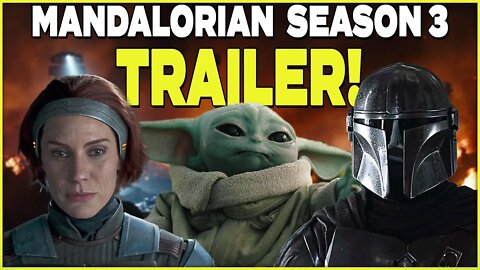 Mandalorian Season 3 - Trailer D23 Expo 2022 Reaction