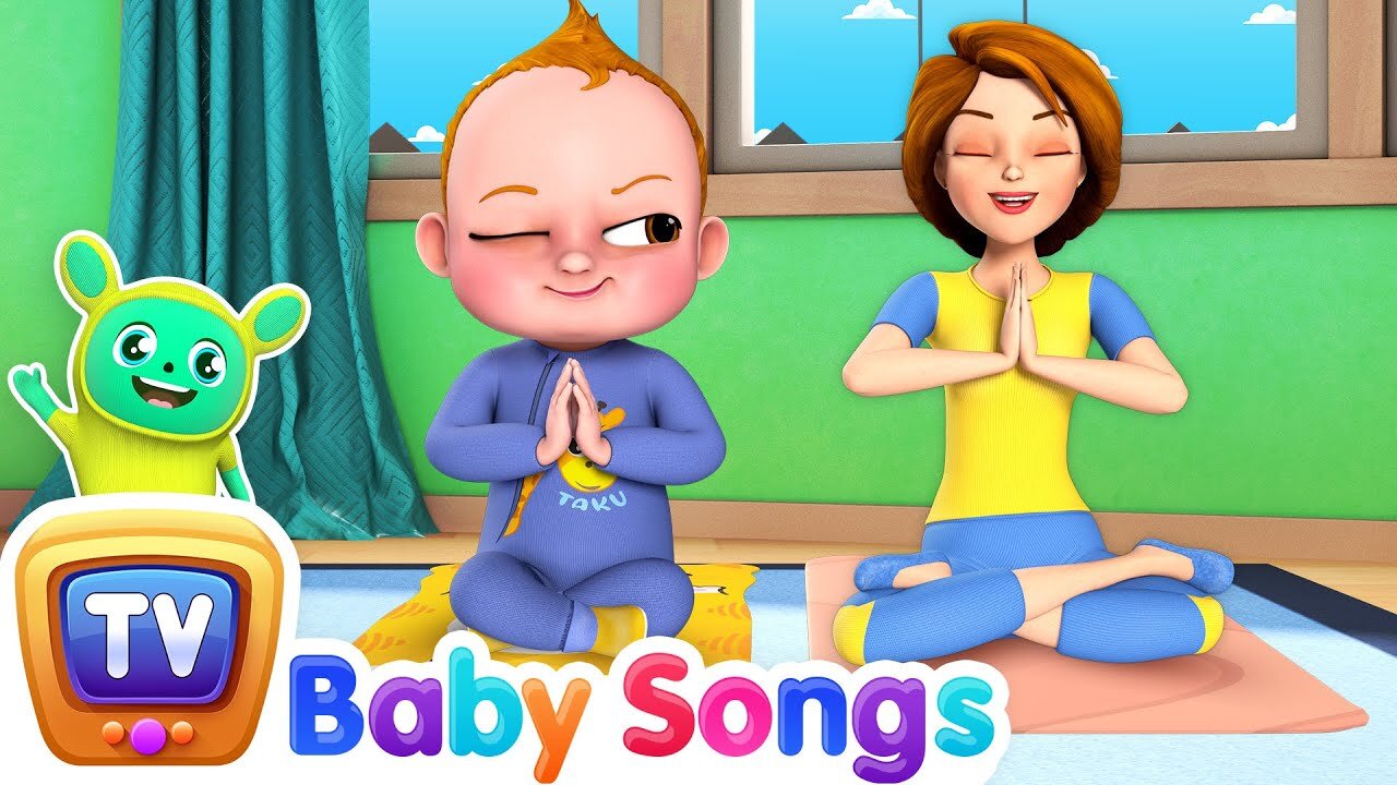 Baby Taku's World - Yoga Time Song - ChuChu TV Sing-along Nursery Rhymes