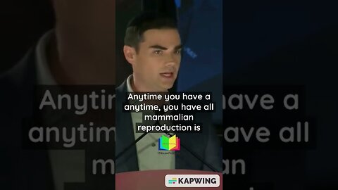 Ben Shapiro shuts down the girl on Gender Activists