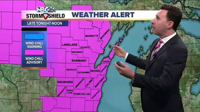 Michael Fish's NBC26 weather forecast