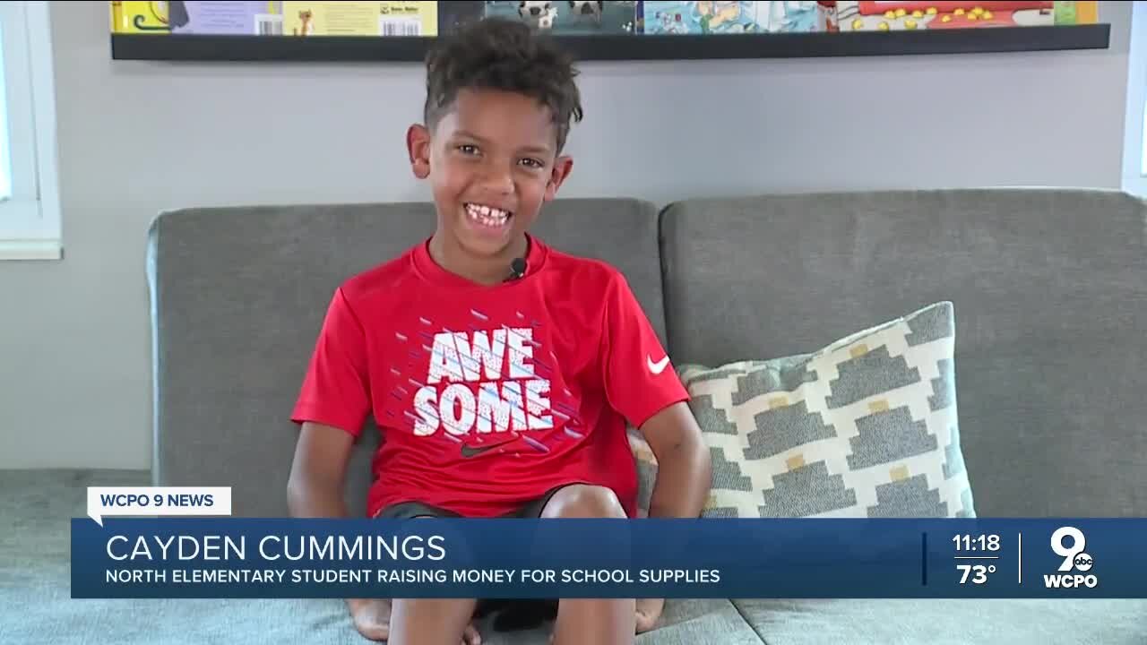 Fairfield Township second grader uses lemonade stand money to help his elementary school