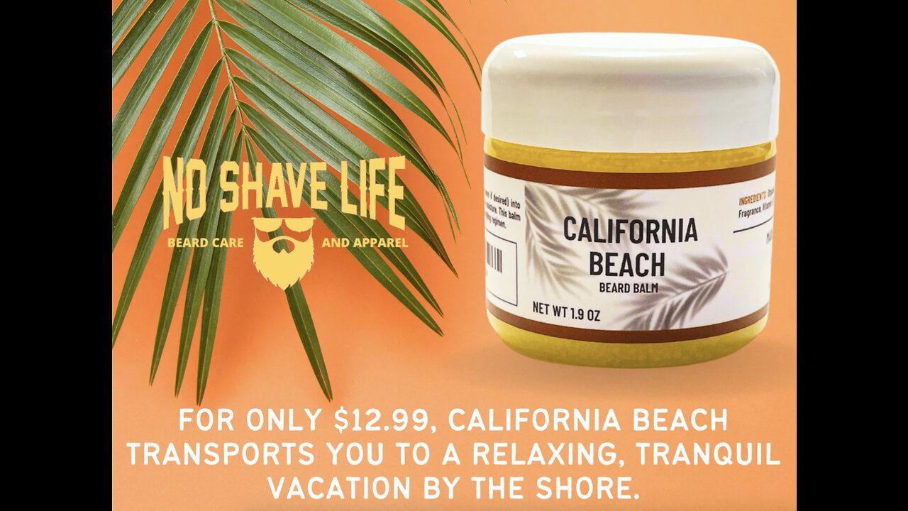 CALIFORNIA BEACH BEARD BALM