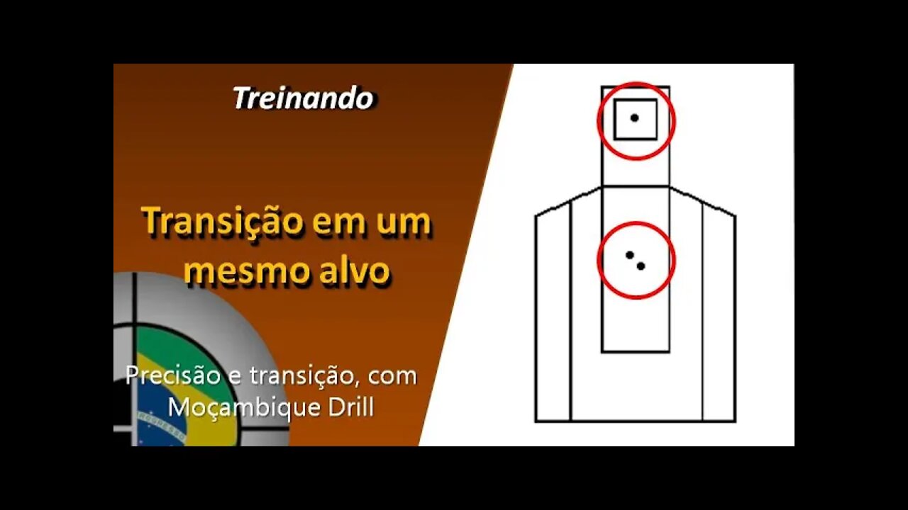 TREINO: Transição de posição em um mesmo alvo [Moçambique Drill]