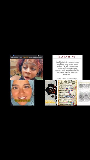 “That’s OUR N!GgA” Isaiah 4:1 KJV Will Come To Pass - Get Wit It or Be left Alone in Chaos