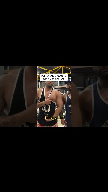 TREINO DE PEITO DO ARNOLD!