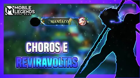 PARTIDA COM ALTOS NÍVEIS DE CHORO, PORÉM COM UM RESULTADO ABSURDO | Mobile Legends