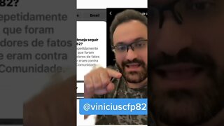 DÚVIDA: O Instagram está boicotando apoiadores de Bolsonaro? P1