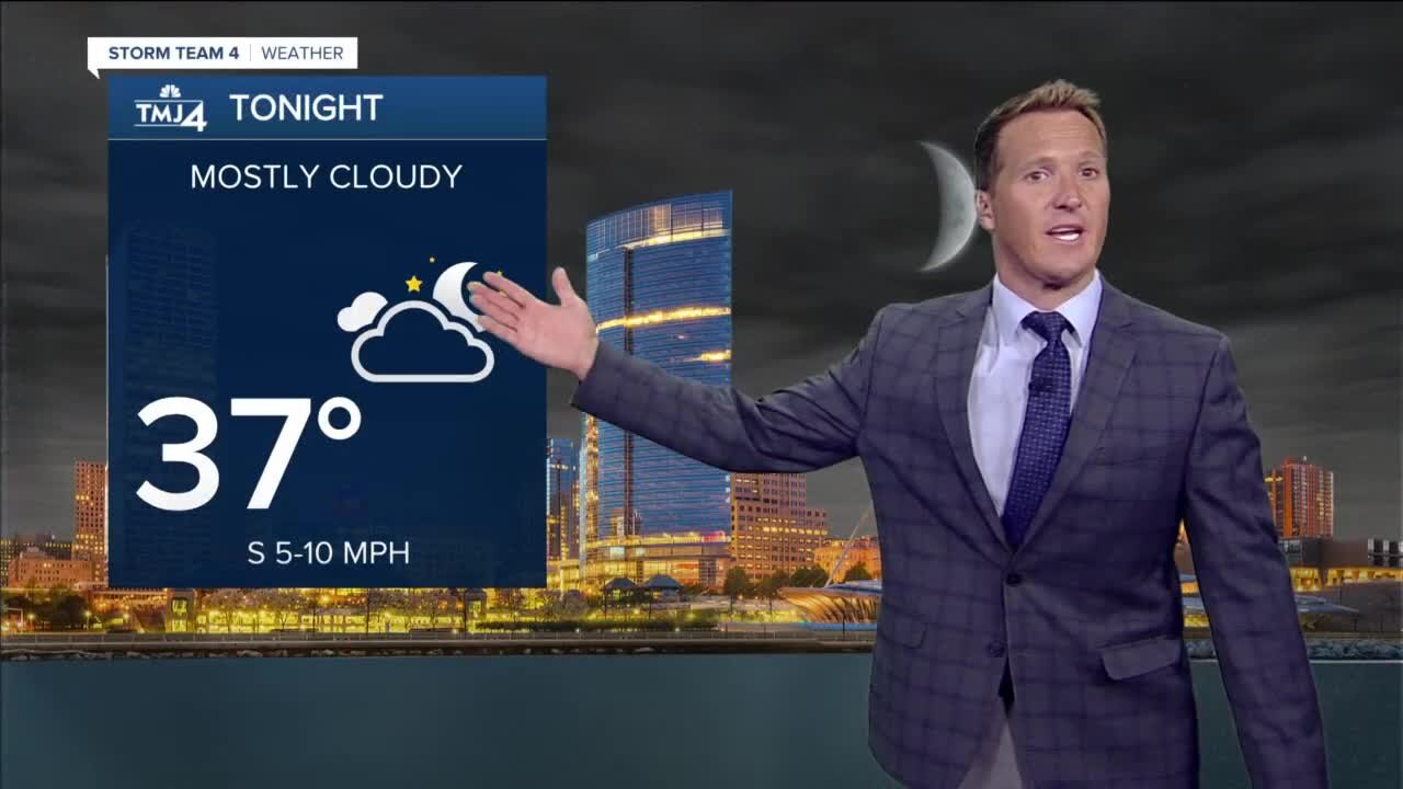 Temps drop to the 30s tonight, storm system moves in Tuesday night