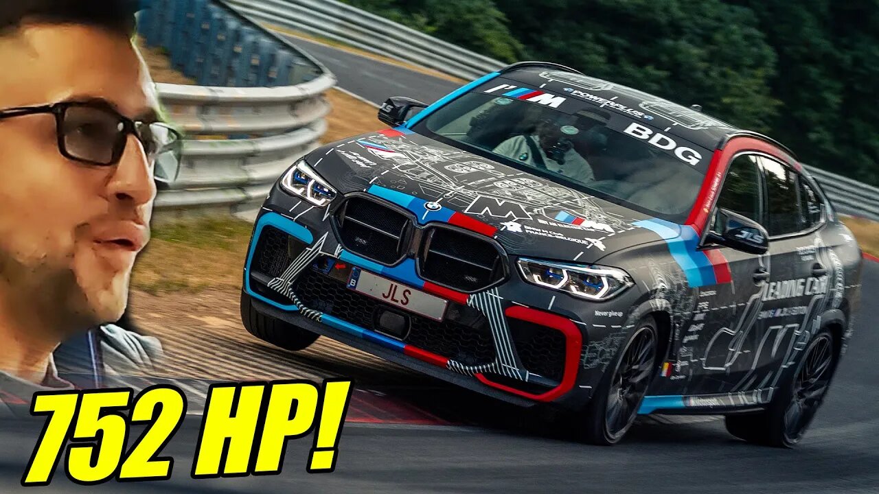 SIDEWAYS ALERT! 752 hp BMW X6 M Competition! // Nürburgring