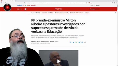 MILTON RIBEIRO não vale nada, mas a PRISÃO DELE é ABSURDA e claramente POLÍTICA