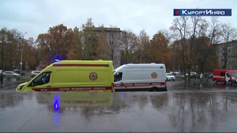Сотрудники МЧС отрабатывали действия при пожаре в здании районной администрации