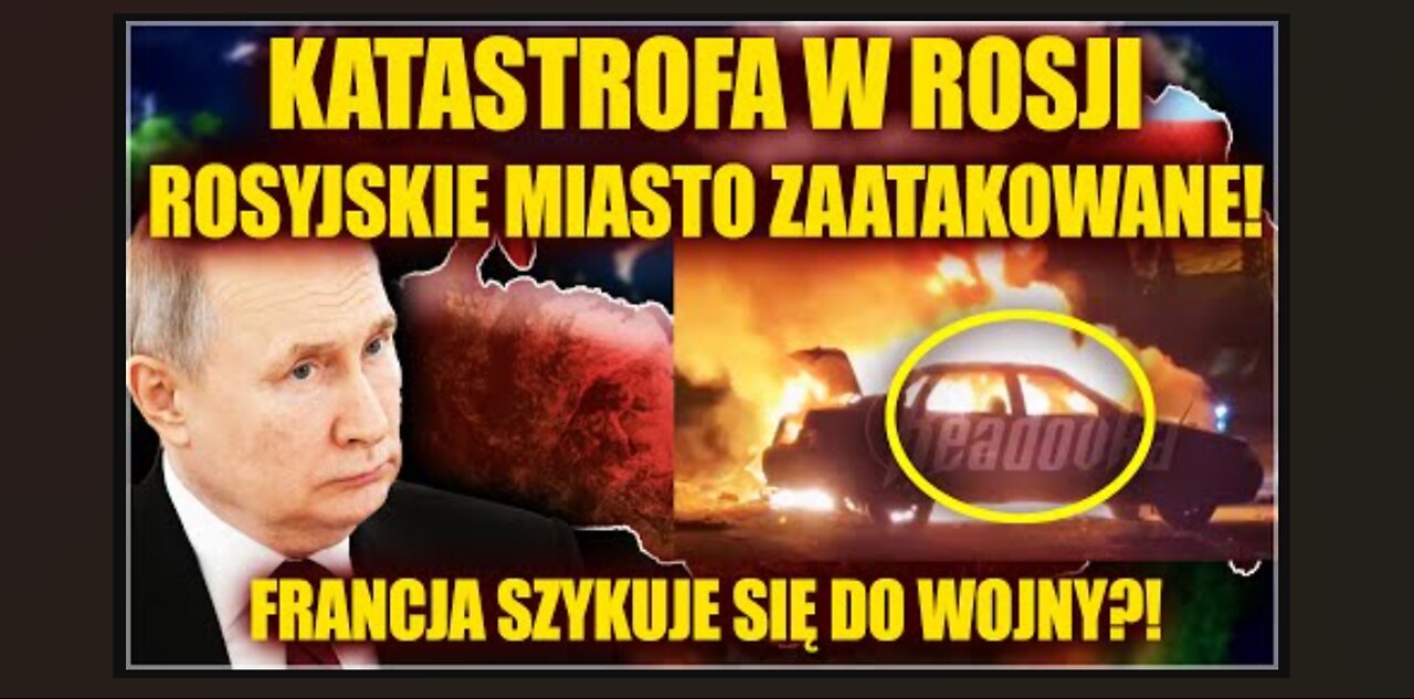 Katastrofa w Rosji - Uderzenie w Rosyjskie miasto (GIGANTYCZNE STRATY CZOŁGÓW NA
