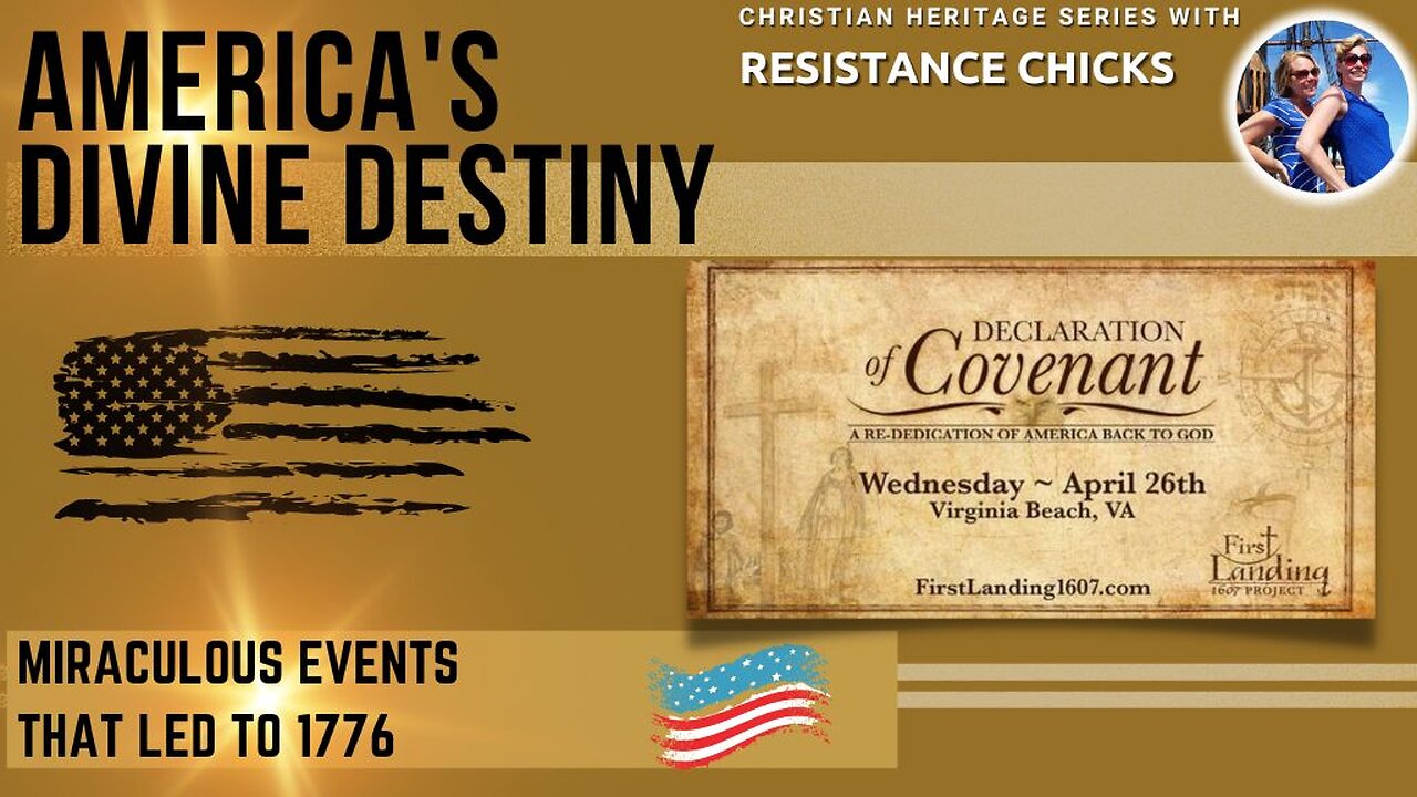 America's Divine Destiny: Miraculous Events That Led to 1776- Christian Heritage Series