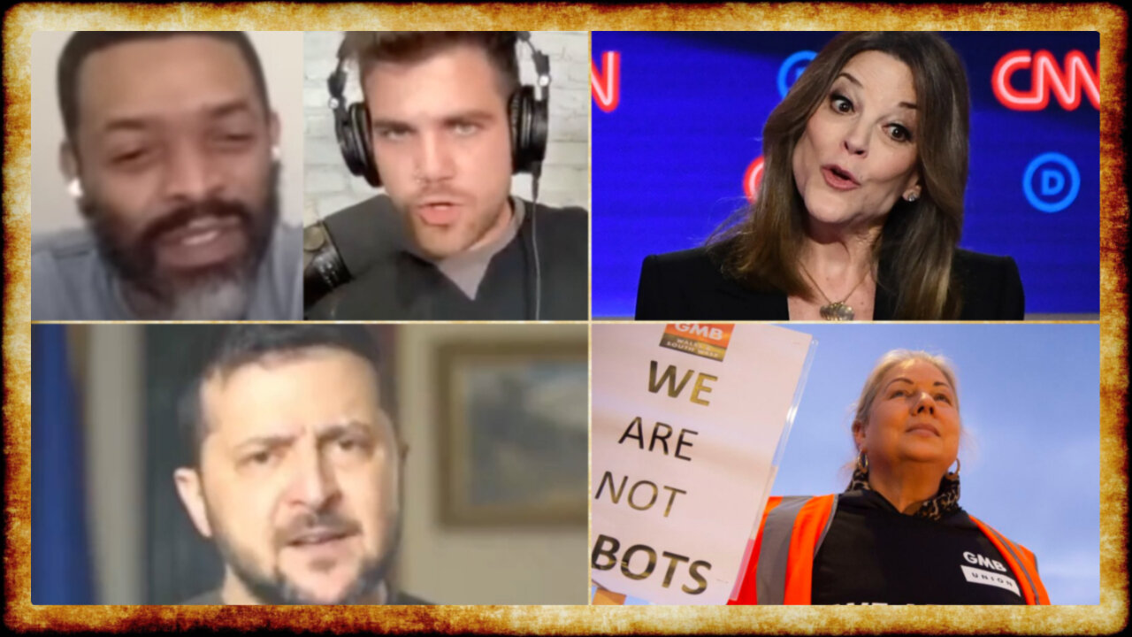 Vanguard vs. RBN on Marianne 2024, Zelensky Thanks the MIC, Amazon UK Strike