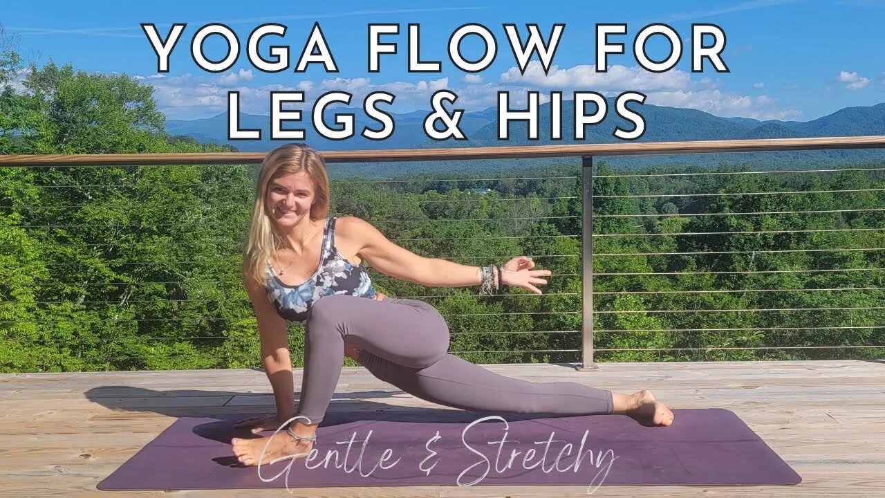 Hikers Yoga Flow | Yoga for Legs and Hips | Yoga with Stephanie