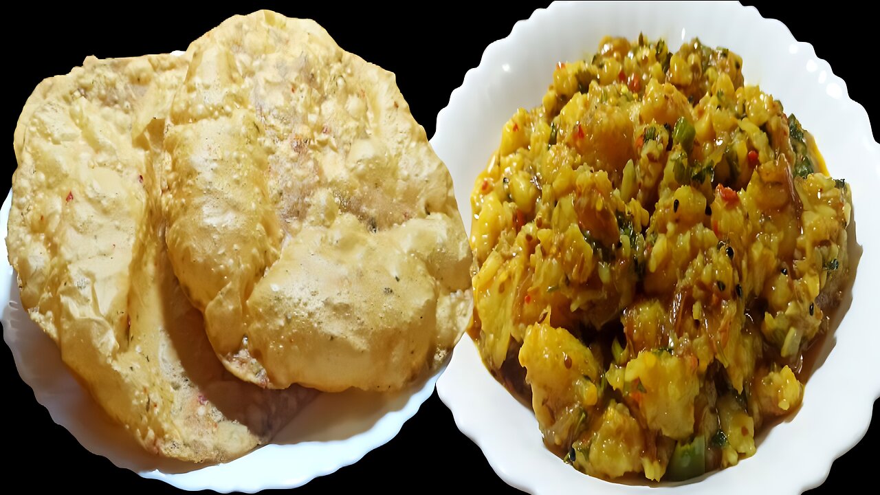 Aloo Bhujia With Masala Poori Recipe By Cooking With Fasiha Rizwan