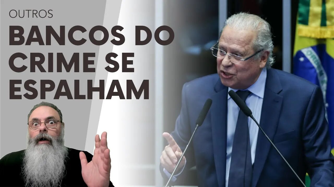 BANCOS do PCC e do ZÉ DIRCEU suspeitos de LAVAR DINHEIRO para AJUDAR CANDIDATOS na ELEIÇÃO