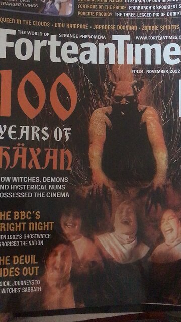 Fortean Times magazine : Clinton painting