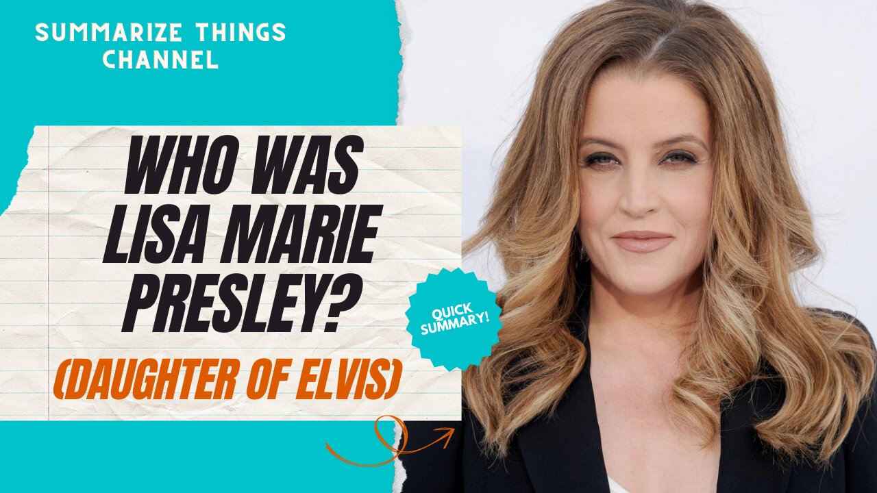 Who Was Lisa Marie Presley (The Daughter of Elvis)? | Summarize Things