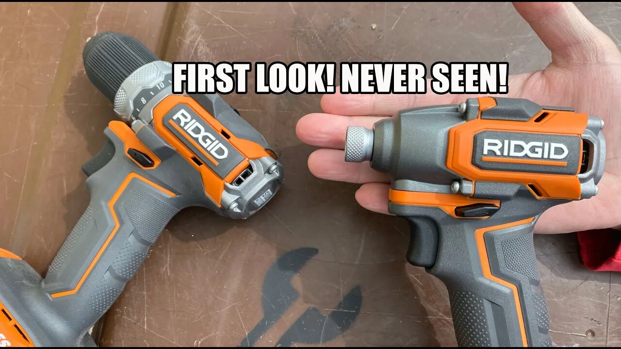 New RIDGID SubCompact Impact and Drill