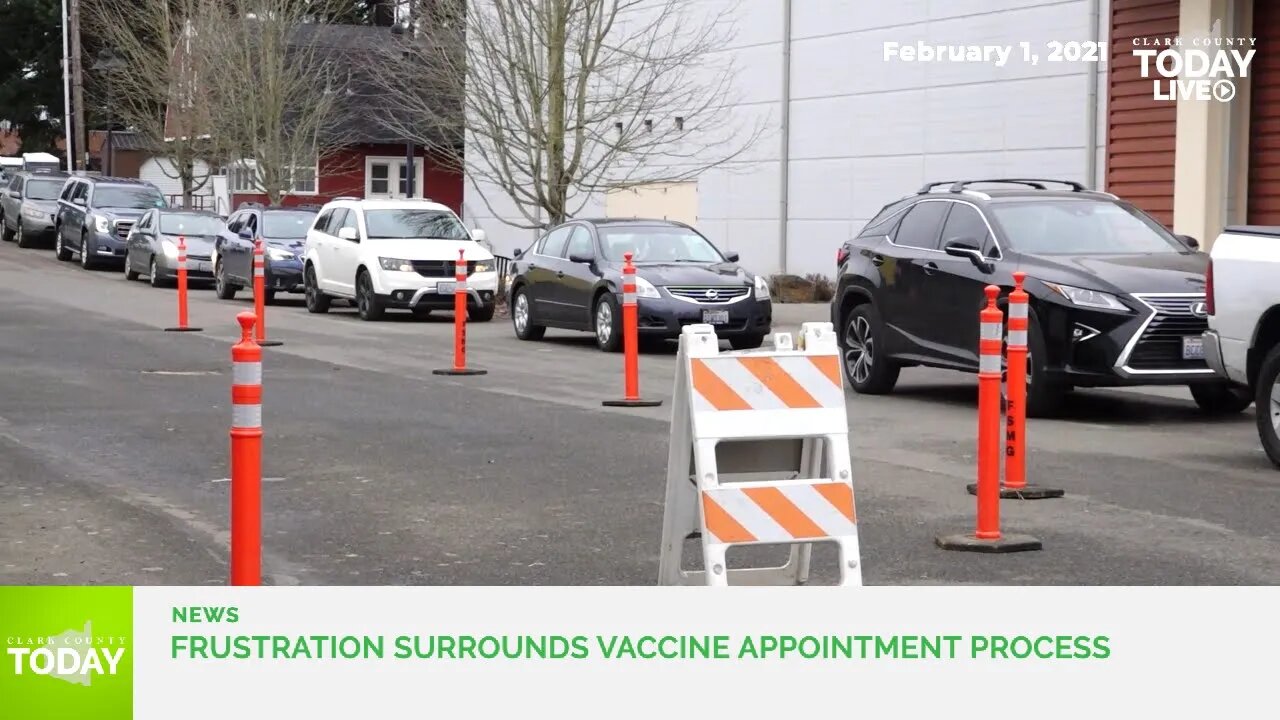 Many hoping for Clark County Fairgrounds vaccine appointment find only frustration