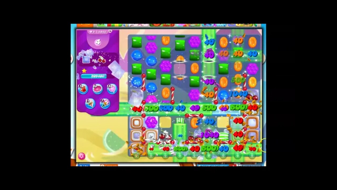 Candy Crush Level 6046 Talkthrough, 28 Moves 0 Boosters