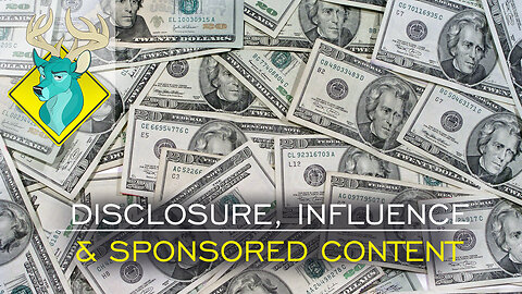 OP;ED - Disclosure, Influence and Sponsored Content [2/Mar/17]