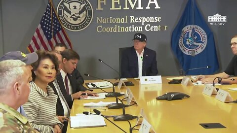 🔴👀🔴 President Trump Receives a Hurricane Dorian Briefing