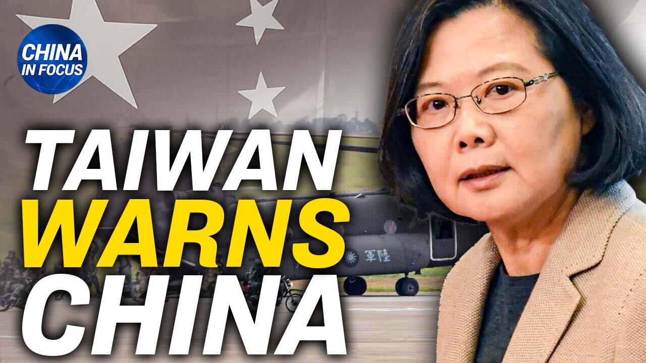 Taiwan: we won't be forced to bow to China; Chinese bus falls into river, 13 dead