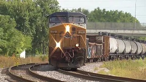 CSX L456 Local Mixed Train from Marion, Ohio August 21, 2022