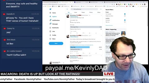 Kayleigh Macaroni Presser Fact-Check on the #LieStream. Come #FatCheck and chat with us.