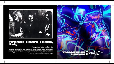 Tangerine Tree Volume 28: Firenze 1981 Tangerine Dream, flac