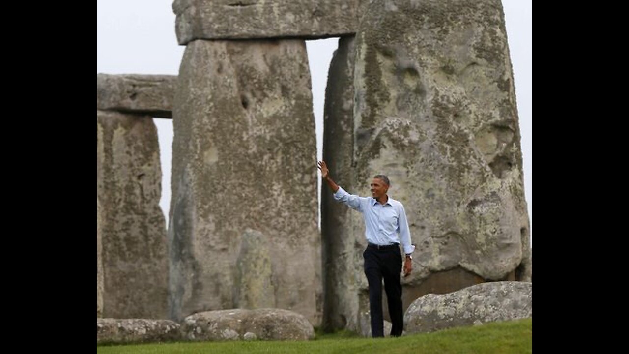 STONEHENGE : SO FAKE OBAMA HAD TO TROLL THE DAMAGED PARTS