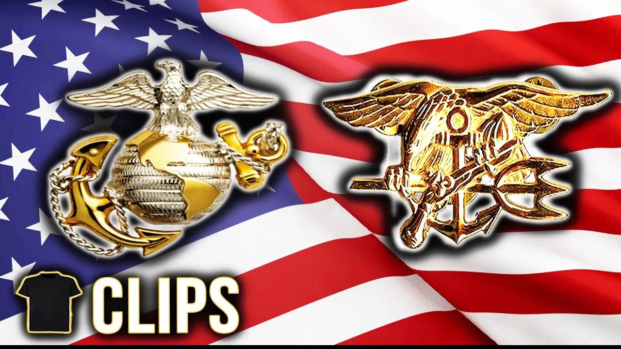 Can A US Marine Join the ELITE Navy SEALs? | Bought the T-Shirt Podcast Clips