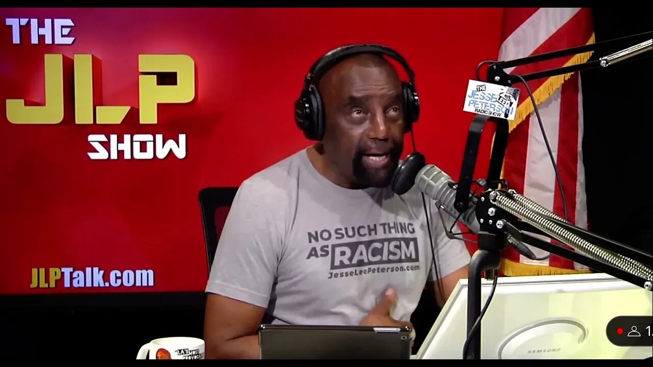 Jesse Lee Peterson RUNS AWAY from Catholic Caller