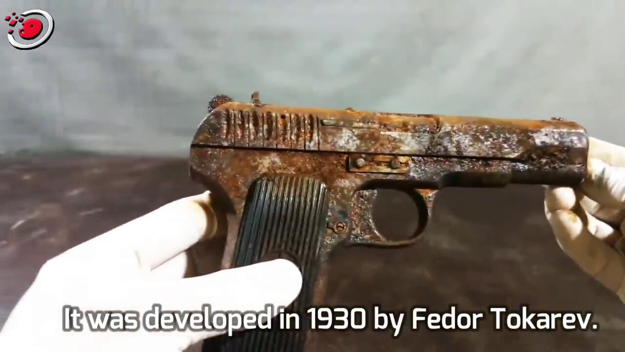 1930 TT-30 Tokarev Auto Pistol Restoration