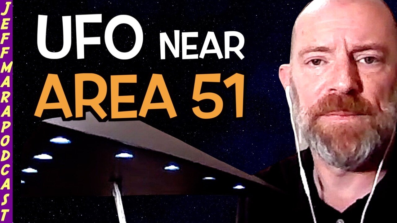 Man Sees UFO Near AREA 51 After Being To Go There - Synchronicity & RetroCausality