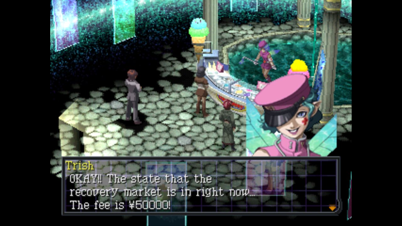 Persona 2 - Tatsuya's been abducted by Gold People!!!!