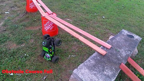 Enoze RC Car Obstacle Course 2 Fail