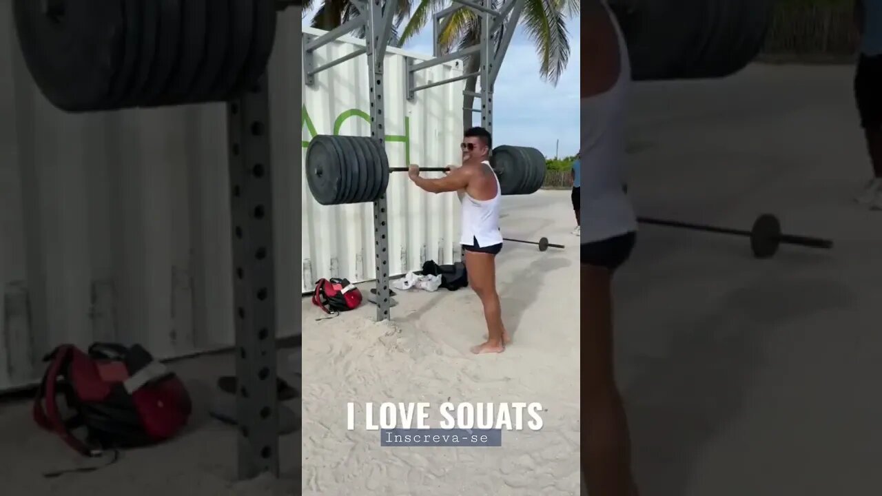 Aquele treinão na praia