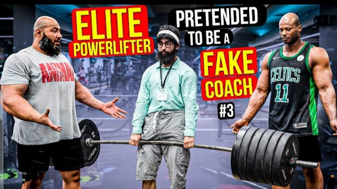 Elite Powerlifter Pretended to be a FAKE TRAINER #3 | Anatoly Aesthetics in Public