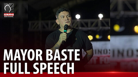 FULL SPEECH WITH SUBS: Mayor Baste Duterte, may hamon kay Speaker Romualdez